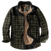 American plaid shirt, Amazon jacket men's coat, cross-border fleece large size winter warm pure cotton jacket Application Scenario